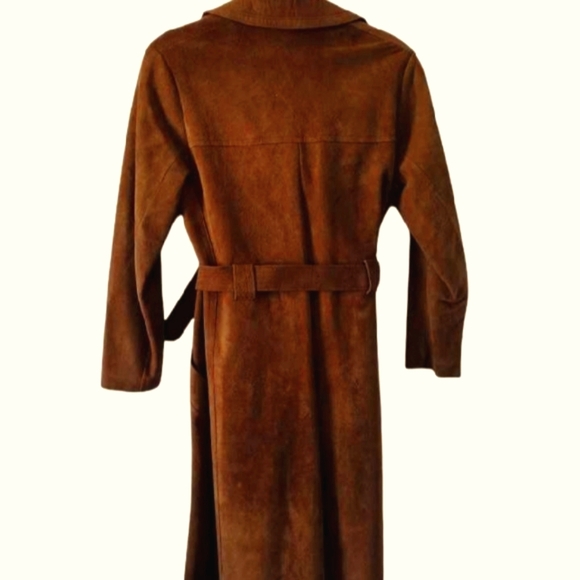 Vintage Aleksander Trench Coat Size Small - Picture 4 of 16